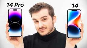 iPhone 14 vs 14 Pro - The 10 MAJOR Differences!