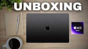 UNBOXING THE NEW APPLE M3 MAX MACBOOK PRO