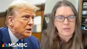 ‘Cows coming home!’: Mary Trump says ‘unprepared’ Donald is ‘short circuiting’ in court