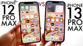 iPhone 13 Pro Max Vs iPhone 12 Pro Max In 2024! (Comparison) (Review)