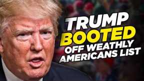 Trump Booted Off Wealthiest Americans List As Truth Social Stock Crashes