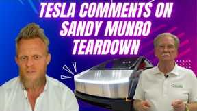 Tesla to Sandy Munro's Cybertruck teardown showing ‘half empty’ battery