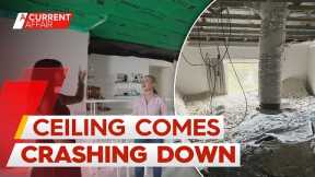 Insurers refuse to pay up after woman's ceiling collapses | A Current Affair