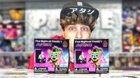 I Try To Win The LAST 2 FNAF Mystery Boxes At The Arcade!