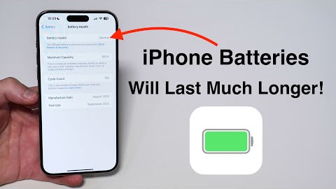 (NEW!) iPhone Batteries Will Last Much Longer!