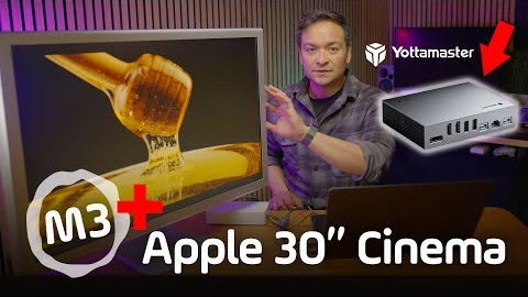 Use the 30-inch Apple Cinema Display with M3 Macs! • Yottamaster Docking Station