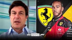 Not a surprise | Toto Wolff on Lewis Hamilton's SHOCK Ferrari move 🤯