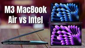 🍎💥 Battle of the Brains: Apple's AI MacBook Air M3 vs. Intel — Who Rules the AI PC Kingdom? 💥🍎