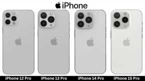 Apple iPhone 15 Pro VS iPhone 14 Pro VS iPhone 13 Pro VS iPhone 12 Pro