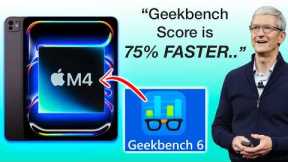 M4 BENCHMARK IS HERE! GeekBench 2024 iPad Pro M4 Score