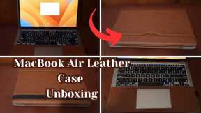 Amazon MacBook Air M1 Leather Case  #amazon #apple #macbookair#leather