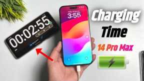 iPhone 14 Pro Max Battery Charging Test iPhone 14 Pro Max Battery Charging Time | Charging Time |