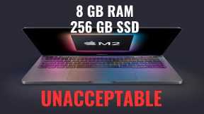 8 GB RAM and 256 GB SSD - Apple is Hurting Their Customers