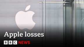Apple iPhone sales fall in nearly all countries | BBC News