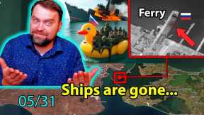 Update from Ukraine! Confirmed! Kerch Ferries are gone. Trump is guilty what it means for UA?