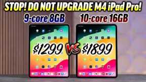 8GB vs 16GB M4 iPad Pro: Is the 10-core CPU Worth $600?!