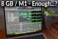 LOW-End MacBook Air M1/8GB in Music