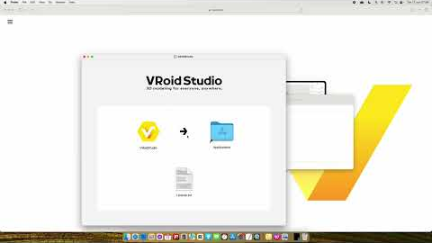 How to Download Vroid Studio on Mac MacBook Air / iMac Apple Computer