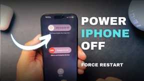 How to Turn Off an iPhone (& Force an iPhone Restart)