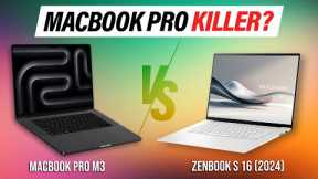 Asus Zenbook S 16 (2024) vs MacBook Pro M3: Apple should be SCARED?