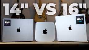 M1 Pro vs M1 Max vs M1 MacBook Pro - NOT WHAT I EXPECTED!! (FAN NOISE + CRAZY PERFORMANCE)