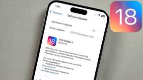 How To Download iOS 18 Beta 1 NO COMPUTER on Day 1! (FREE Developer Beta)