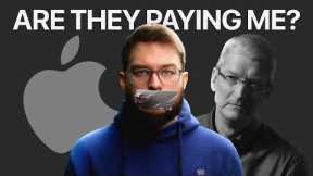 Is Jon Prosser being paid by Apple?