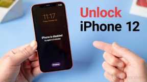 How to Unlock iPhone 12/iPhone 12 Pro/iPhone 12 Mini without Face ID or Passcode