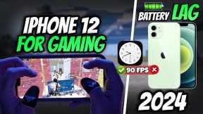 iPhone 12 review in 2024 | iphone 12 Bgmi  test 2024 | iPhone 12 worth buying in 2024