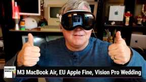 The Deep CPU - M3 MacBook Air's, EU Apple Fine, Vision Pro Wedding