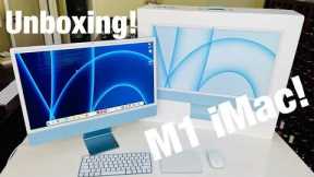 Apple iMac M1 Unboxing and setup #appleimac #appleunboxing #unboxing #imacm1
