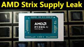 Zen 5 Strix Supply Leak: AMD's shipping TONS of AI 9 Laptops!