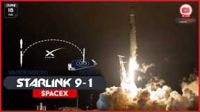 SpaceX Successfully Launched Starlink 9-1 Mission From Vandenberg, California | 61st Launch of 2024