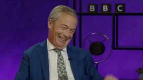 GE2024: Nick Robinson interviews Nigel Farage, tries gotcha questions (21Jun24)