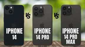 Apple iPhone 14 Vs Apple iPhone 14 Pro Vs Apple iPhone 14 Pro Max