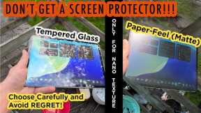Do NOT Get A Screen Protector For Your Nano-Texture iPad! - M4 iPad Pro
