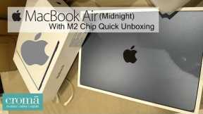 13-inch Apple MacBook Air with M2 chip Quick Unboxing l Croma Chandrapur