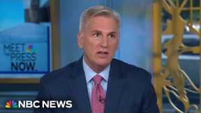 Fmr. Speaker Kevin McCarthy: DEI attacks on VP Kamala Harris are ‘stupid and dumb’