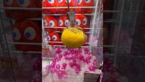 Giant Pac-Man STUCK Inside of the Claw Machine! #shorts #arcade #clawmachine