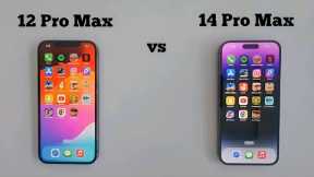 iphone 14 Pro Max vs iphone 12 Pro Max || Speed Test