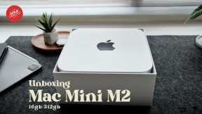 Unboxing the Powerful Mac Mini M2 in 2024: 16GB RAM & 512GB SSD | First Impressions & Setup