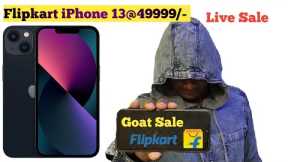 Flipkart iPhone Sale | Flipkart Goat Sale | iPhone12@38999 | iPhone15Plus@73999 | iPhone13@49999 |