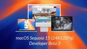 macOS Sequoia Developer Beta 3: What's New?