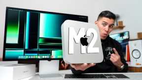 M2 Mac Mini UNBOXING and SETUP!