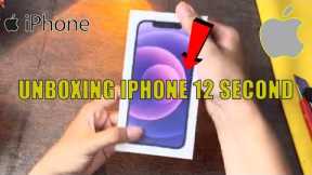 UNBOXING IPHONE 12 ibox SECOND | UNBOXING IPHONE 12 ibox