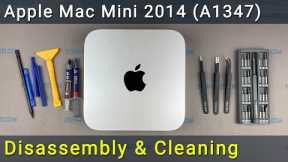 Apple Mac Mini 2014 (A1347) Disassembly, fan cleaning and thermal paste replacement