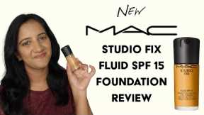 NEW M.A.C Studio Fix Fluid Foundation Review | NC 42