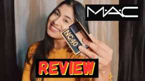 Mac studio Fix Fluid SPF 15 liquid foundation review | NC 40 , NC 30 | honest review