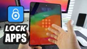 How To LOCK Apps on Apple iPad Pro M4