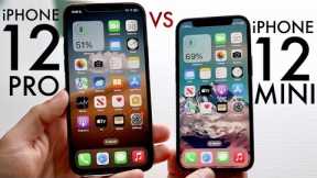 iPhone 12 Pro Vs iPhone 12 Mini In 2024! (Comparison) (Review)